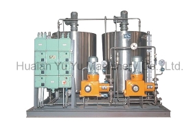 Double tank double pump dosing device