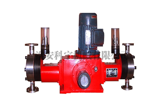 Model 2J-XM hydraulic diaphragm metering pump Model 2J-XM hydraulic diaphragm metering pump