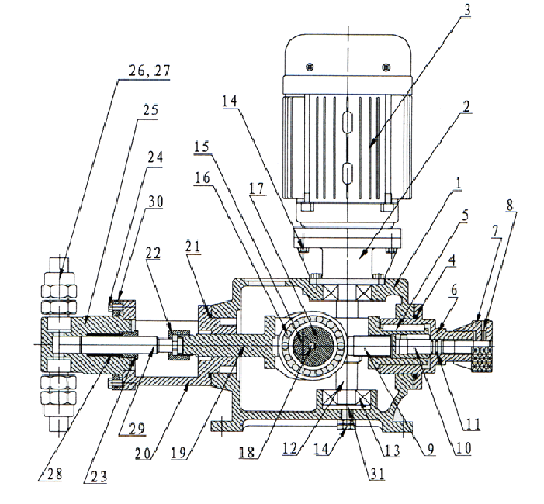 J-X型柱塞式计量泵
